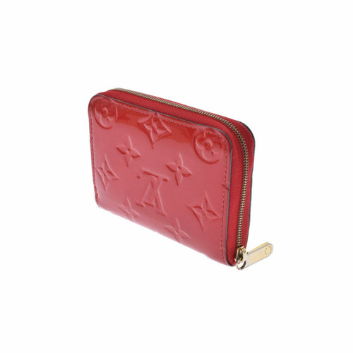 LOUIS VUITTON Damen Täschchen/Portemonnaie aus Lackleder in Rot