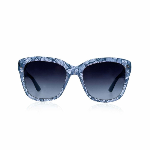 DOLCE & GABBANA Damen Sonnenbrille in Blau | Second Hand