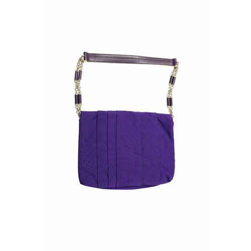 Anya Hindmarch Umhängetasche aus Baumwolle in Violett