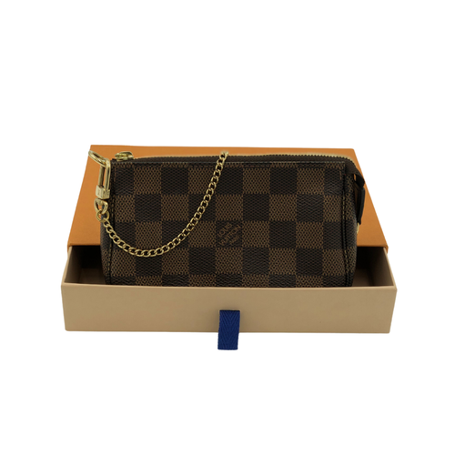 Louis Vuitton Damier Azur Mini Pochette Accessoires Hand Pouch