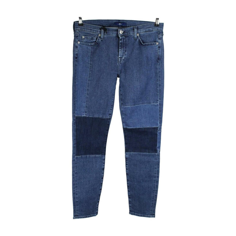 7 For All Mankind Baumwolle Andere materialien jeans in Blau Damen Bekleidung Jeans Bootcut Jeans 
