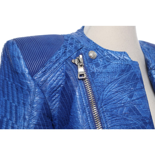 Balmain Jacke/Mantel in Blau
