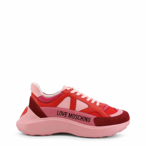 LOVE MOSCHINO Dames Sneakers in Rosa / Pink in Maat: EU 37