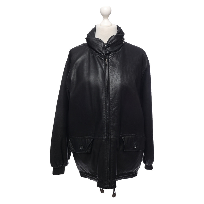 Ren\u00e9 Lazard Between-Seasons-Coat black allover print casual look Fashion Coats Between-Seasons Coats René Lezard 