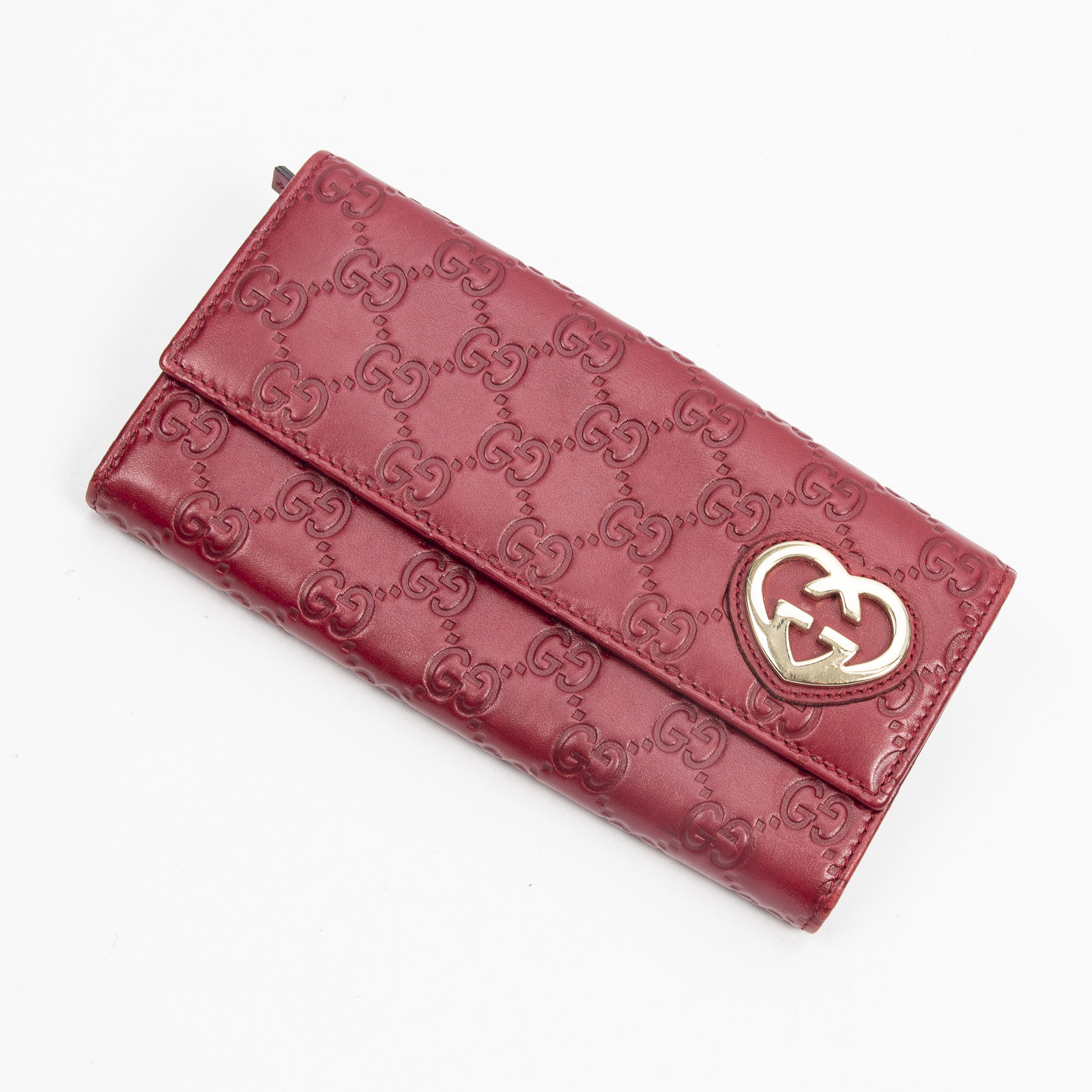 Gucci Täschchen/Portemonnaie aus Leder in Rot - Second Hand Gucci  Täschchen/Portemonnaie aus Leder in Rot gebraucht kaufen für 280€ (8109657)