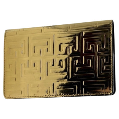 Balmain Bag/Purse Leather in Gold