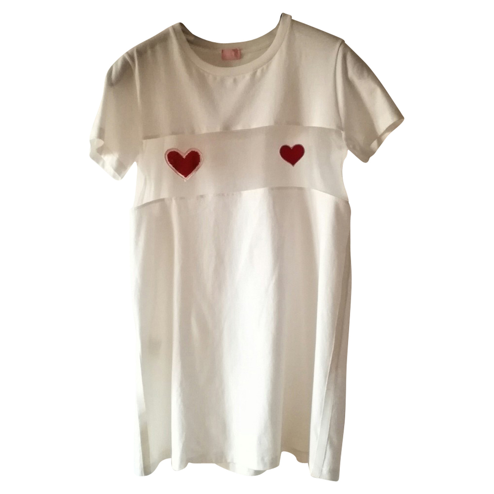 Giambattista Valli T-Shirt mit Herz-Applikation - Second Hand Giambattista  Valli T-Shirt mit Herz-Applikation buy used for 95€ (2766453)