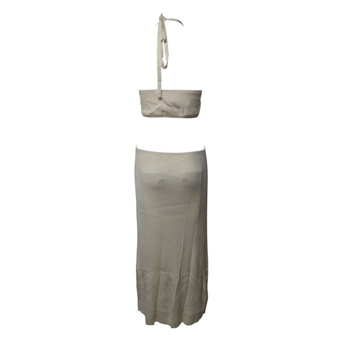 Cult Gaia Kleid aus Baumwolle in Weiß