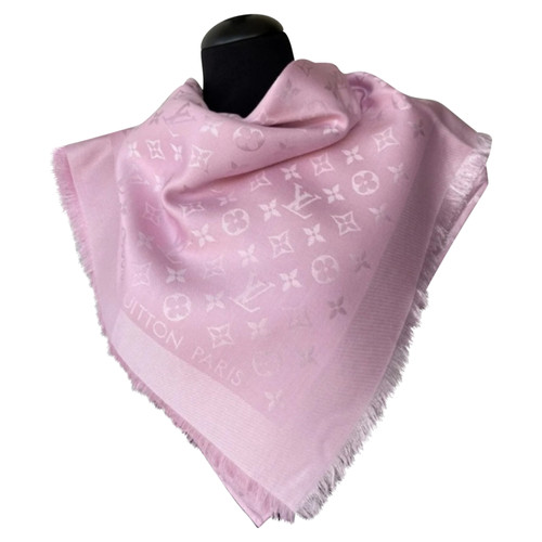 LOUIS VUITTON Women's Scarf/Shawl Silk in Pink | Second Hand