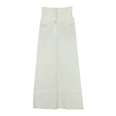 Chanel Jeans Cotton in White