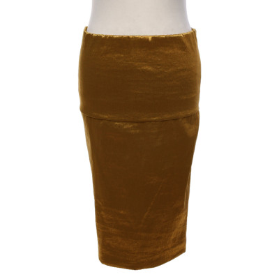 Donna Karan Skirt in Gold