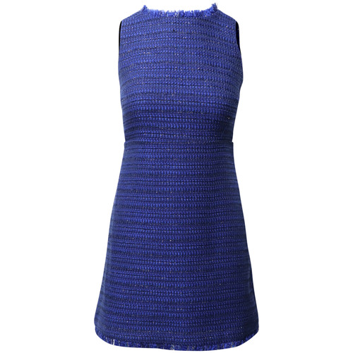 ALICE + OLIVIA Damen Kleid in Blau Größe: XXS | Second Hand