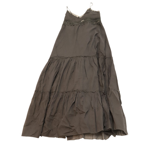Charo Ruiz Kleid aus Baumwolle in Schwarz