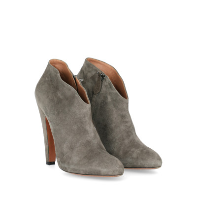 Alaïa Ankle boots Leather in Grey
