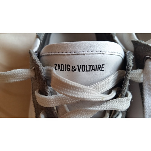 ZADIG & VOLTAIRE Femme Chaussures de sport en Cuir en Blanc