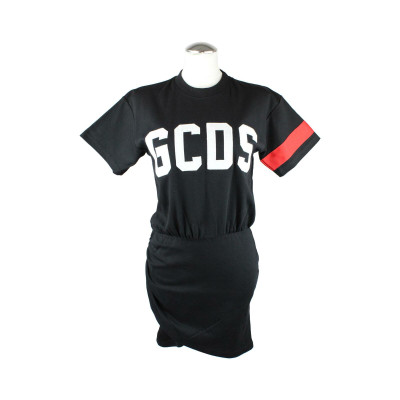Gcds Kleid aus Baumwolle in Schwarz