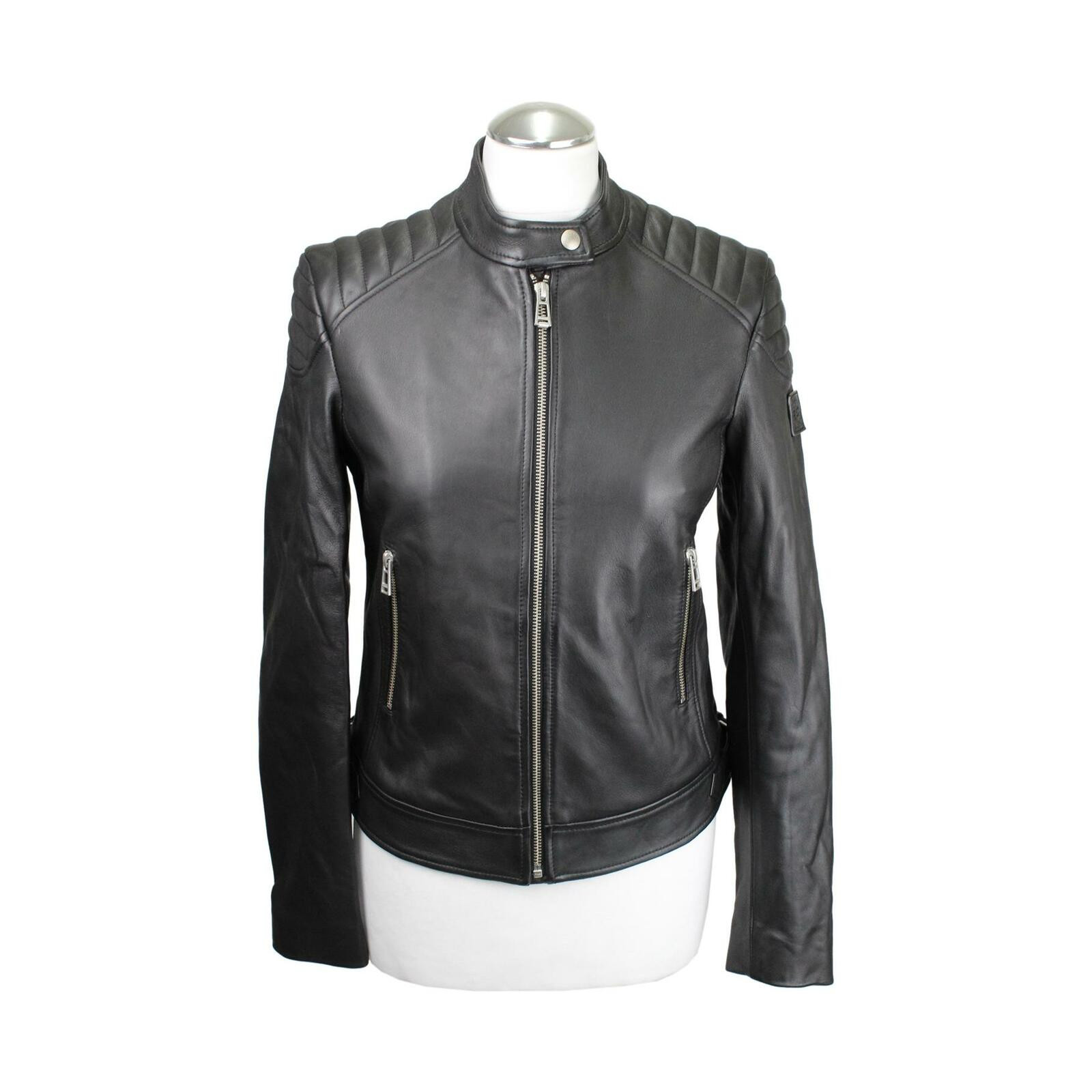 tarta Órgano digestivo atraer BELSTAFF Women's Jacket/Coat Leather in Black Size: DE 32