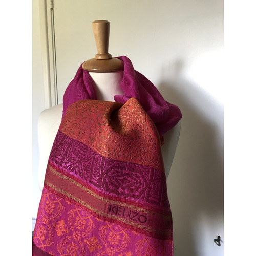 KENZO Women's Schal/Tuch aus Seide | Second Hand