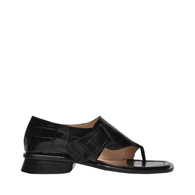 Maryam Nassir Zadeh Sandals Leather in Black