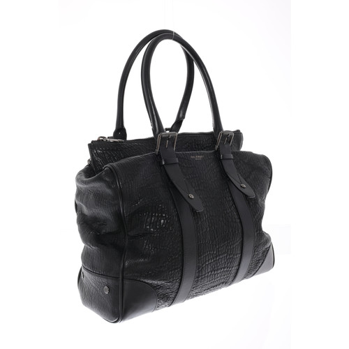 BELSTAFF Damen Reisetasche aus Leder in Schwarz