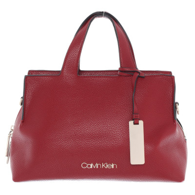 Calvin Klein Handbag in Bordeaux