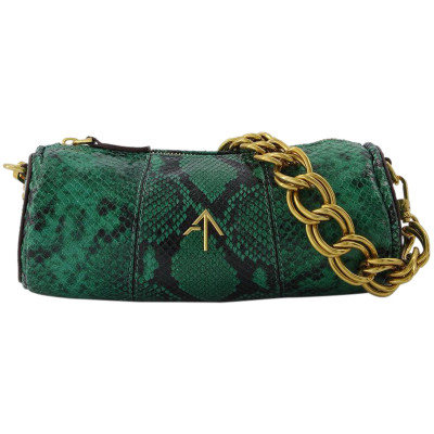 Manu Atelier Cylinder Leather in Green