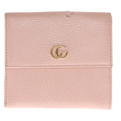 GUCCI Damen Täschchen/Portemonnaie aus Leder in Rosa / Pink