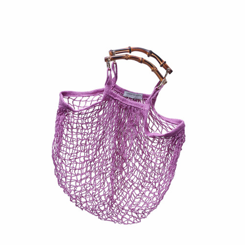 Utmon Es Pour Paris Handbag Cotton in Violet