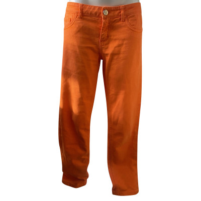 Blumarine Jeans Cotton in Orange