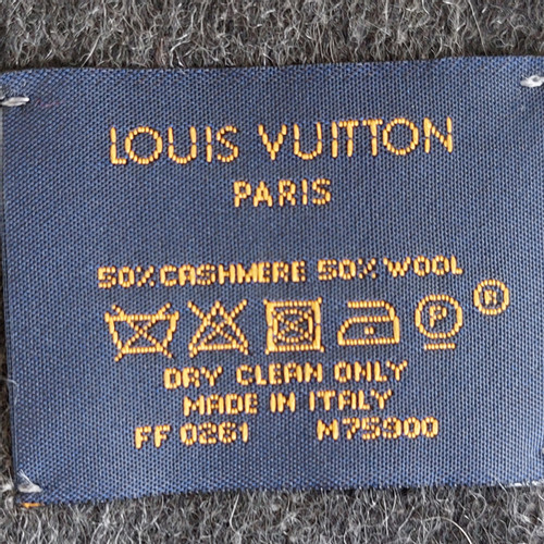 Louis Vuitton Schals aus Kaschmir - Grau - 30250225