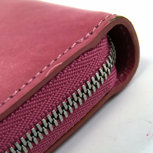 Cartier Täschchen/Portemonnaie aus Leder in Rosa / Pink