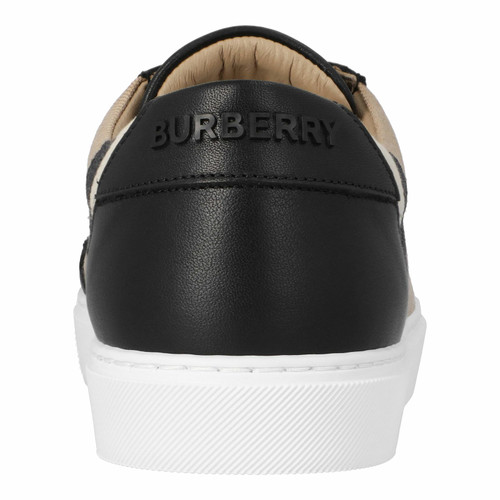 Burberry Sneakers aus Leder in Beige