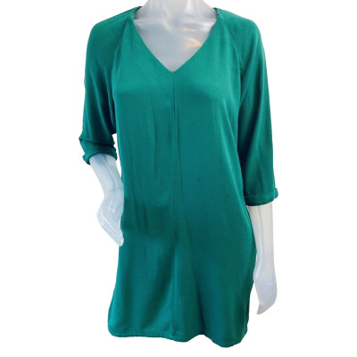 American Vintage Kleid aus Viskose in Grün