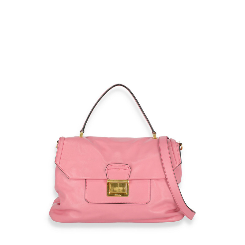 Damen Taschen Taschen mit Griff Miu Miu Leder Leder handtaschen in Pink 