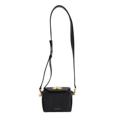 Alexander McQueen Box Bag 16 Leather in Black