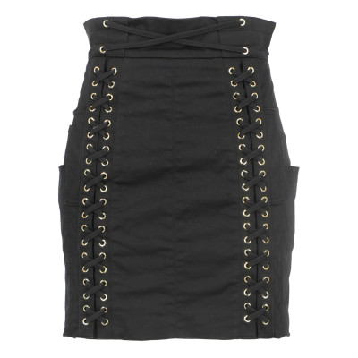 Balmain Skirt Cotton in Black