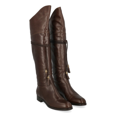 Gianvito Rossi Boots Leather in Brown