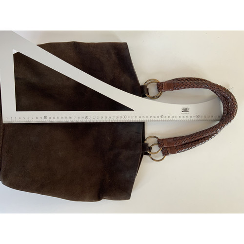 LUDWIG REITER Damen Handtasche aus Leder in Braun