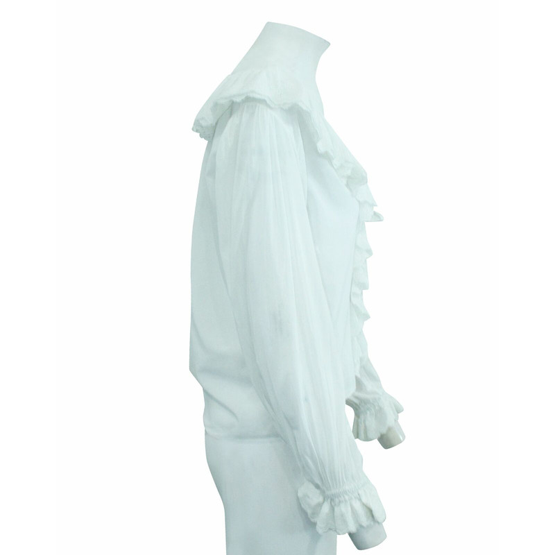 Damen Oberteile Saint Laurent Oberteile Saint Laurent Andere materialien hemd in Weiß 
