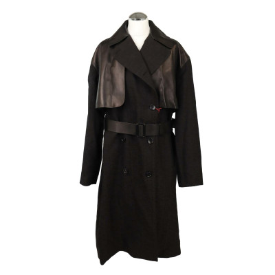 Bally Jacket/Coat Wool in Brown