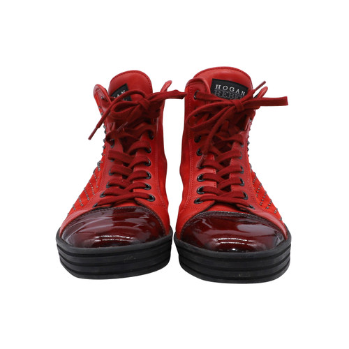 Hogan Sneakers aus Leder in Rot
