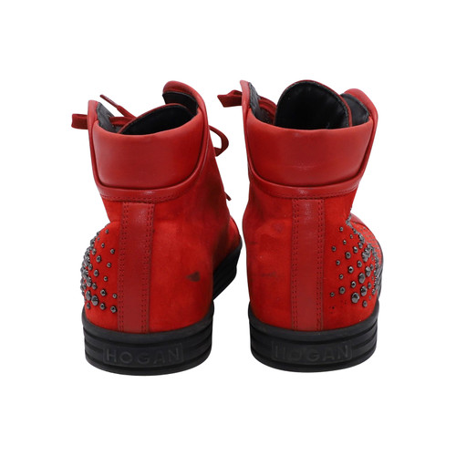 Hogan Sneakers aus Leder in Rot