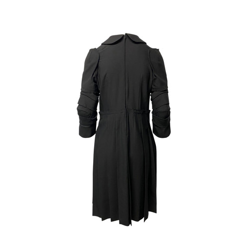 Comme Des Garçons Kleid aus Wolle in Schwarz