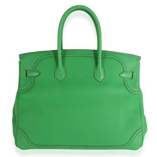 Hermès Birkin Bag 35 in Grün