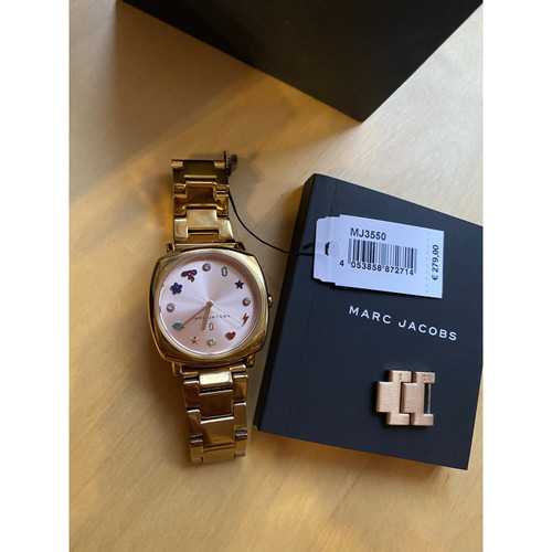 MARC JACOBS Damen Armbanduhr aus Stahl in Gold | Second Hand