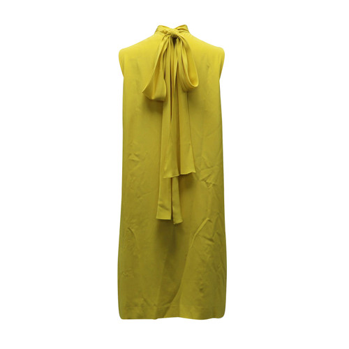 Chloé Kleid aus Seide in Gelb