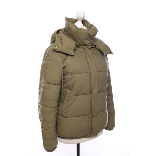 CLOSED Damen Jacke/Mantel aus Baumwolle in Grün Größe: M