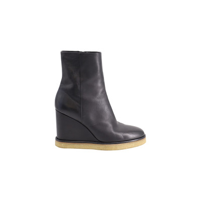 Céline Ankle boots Leather in Black