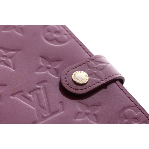 LOUIS VUITTON Women's Täschchen/Portemonnaie aus Lackleder in Violett
