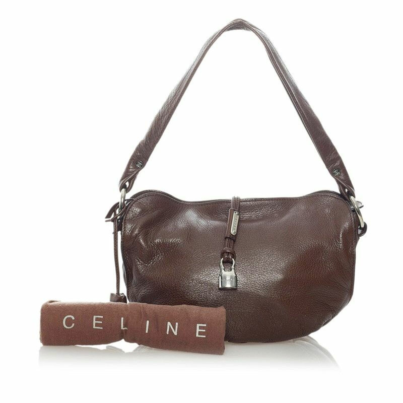Women Bags Céline Women Leather Bags Céline Women Leather Shoulder Bags Céline Women Leather Shoulder Bag CÉLINE brown Leather Shoulder Bags Céline Women 
